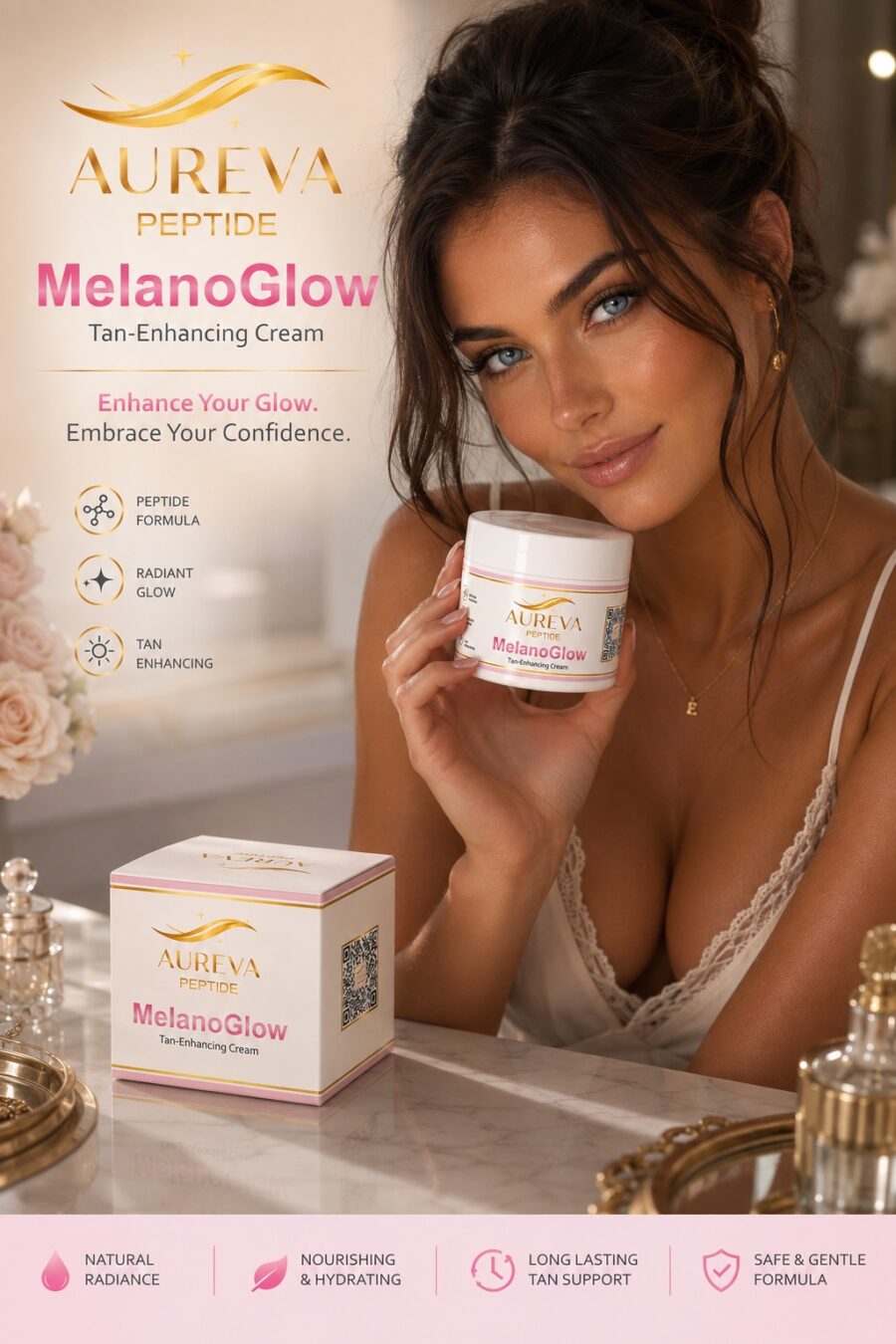 MelanoGlow Silk Radiance Body Cream (30-day supply)